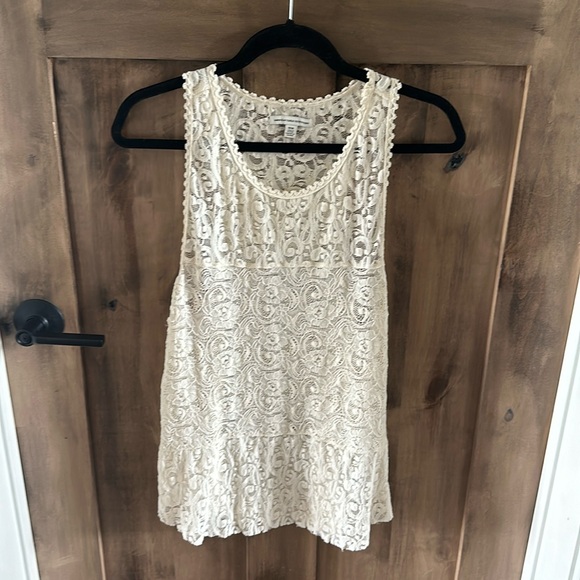 American Eagle Outfitters Lace Tank Top - Picture 2 of 15